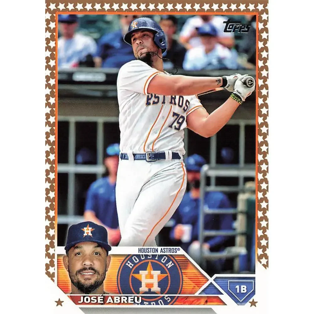 2023 Topps Gold Star Gold Star JosÃ© Abreu #630 Houston Astros